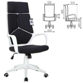 Кресло офисное BRABIX Prime EX-515 (черная ткань) в Ачинске - achinsk.mebel54.com | фото