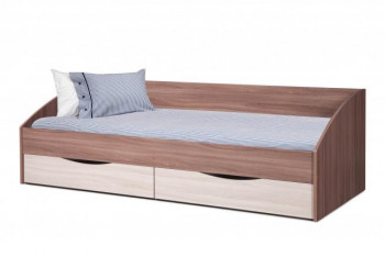 Кровать одинарная "Фея-3" (симметричная) в Ачинске - achinsk.mebel54.com | фото