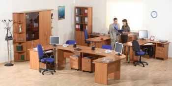 Мебель для персонала Альфа 61 Ольха в Ачинске - achinsk.mebel54.com | фото