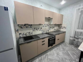 Модульная кухня Норд 2,5 м (Софт какао/Белый) в Ачинске - achinsk.mebel54.com | фото