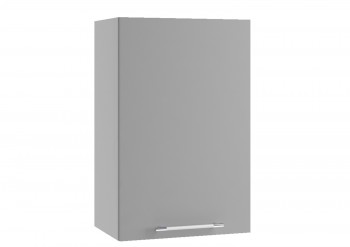 Монца ВП 450 шкаф верхний высокий (Белый софт/корпус Серый) в Ачинске - achinsk.mebel54.com | фото