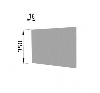 Панель торцевая (для шкафа горизонтального глубокого) ГПГ Монца, Ройс (Кварц черный) в Ачинске - achinsk.mebel54.com | фото
