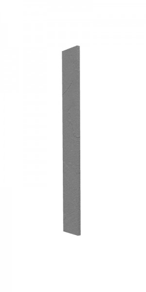 Панель торцевая (для шкафа верхнего торцевого высокого) ВПТ 400 Лофт (Штукатурка серая) в Ачинске - achinsk.mebel54.com | фото