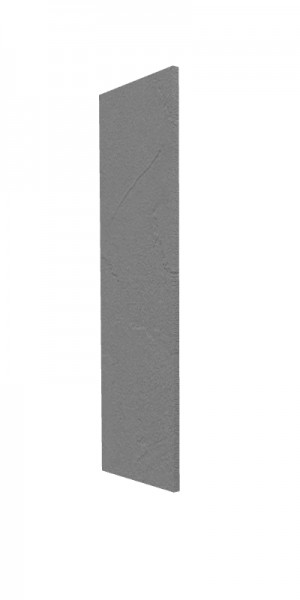 Панель торцевая (для шкафа верхнего высокого) ВП Лофт (Штукатурка серая) в Ачинске - achinsk.mebel54.com | фото