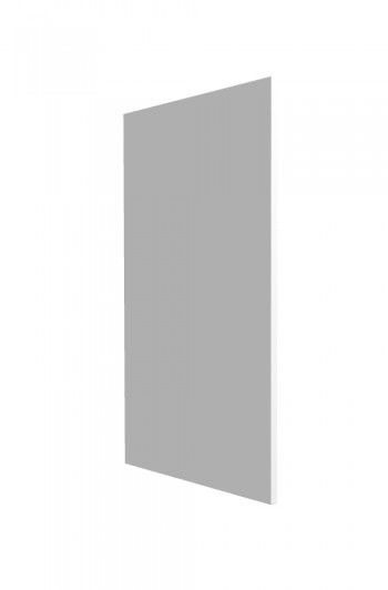Панель торцевая СТ 400 Ройс (для шкафа торцевого нижнего) Белый софт в Ачинске - achinsk.mebel54.com | фото