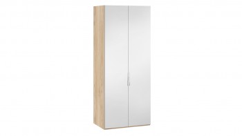 Шкаф для одежды с 2 зеркальными дверями «Эмбер» Яблоня Беллуно в Ачинске - achinsk.mebel54.com | фото