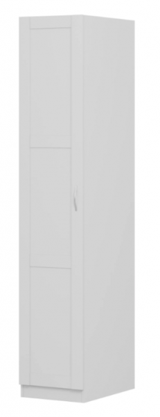Шкаф однодверный Пегас сборный белый в Ачинске - achinsk.mebel54.com | фото