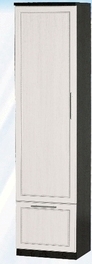 Шкаф средний с ящиком ДЛЯ ГОСТИНОЙ ШСЯ-450 Венге/Дуб выбеленный в Ачинске - achinsk.mebel54.com | фото