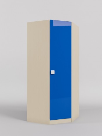 Шкаф угловой (угловая секция) Скай люкс (Синий/корпус Клен) в Ачинске - achinsk.mebel54.com | фото
