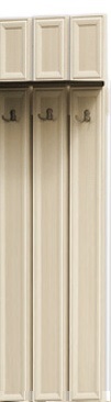 Вешалка для одежды навесная ДЛЯ ПРИХОЖЕЙ ВШ Венге/Дуб выбеленный в Ачинске - achinsk.mebel54.com | фото